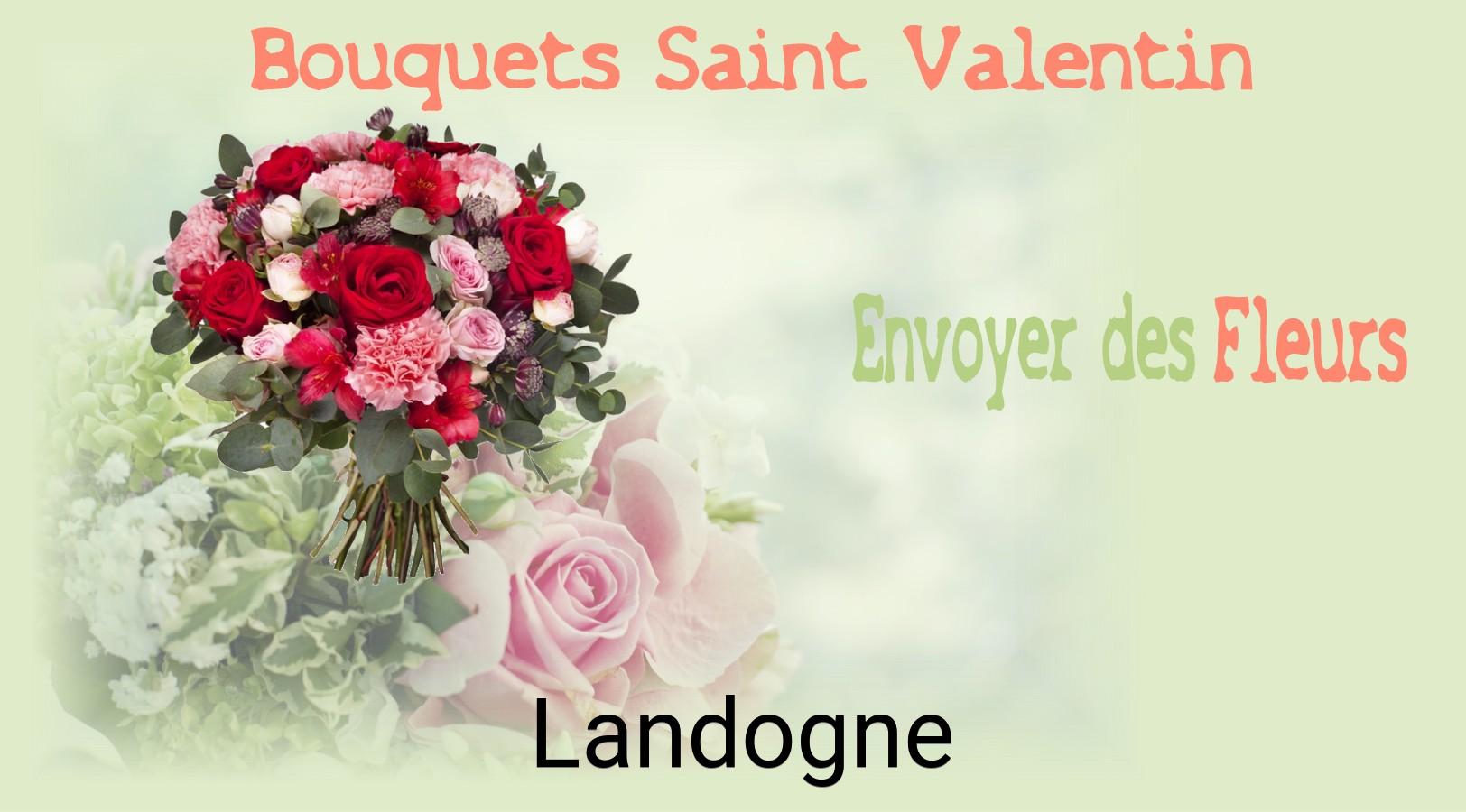 Roses de Saint-Valentin livrées à Landogne